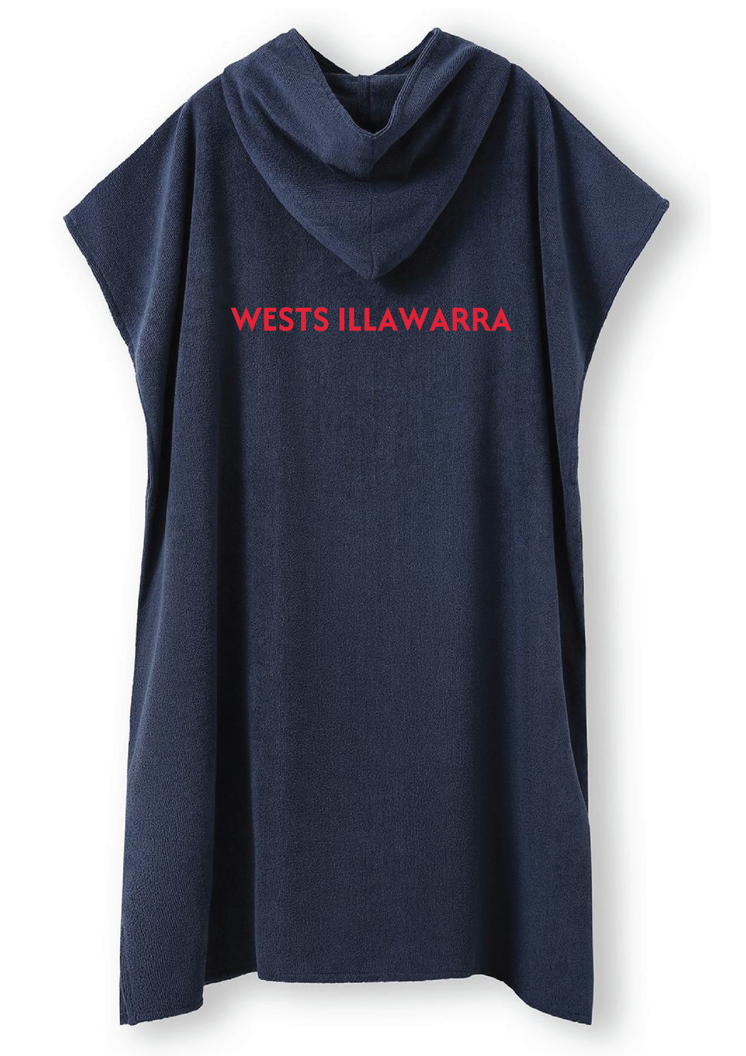 WESTS ILLAWARRA SWIM CLUB HOODED TOWEL