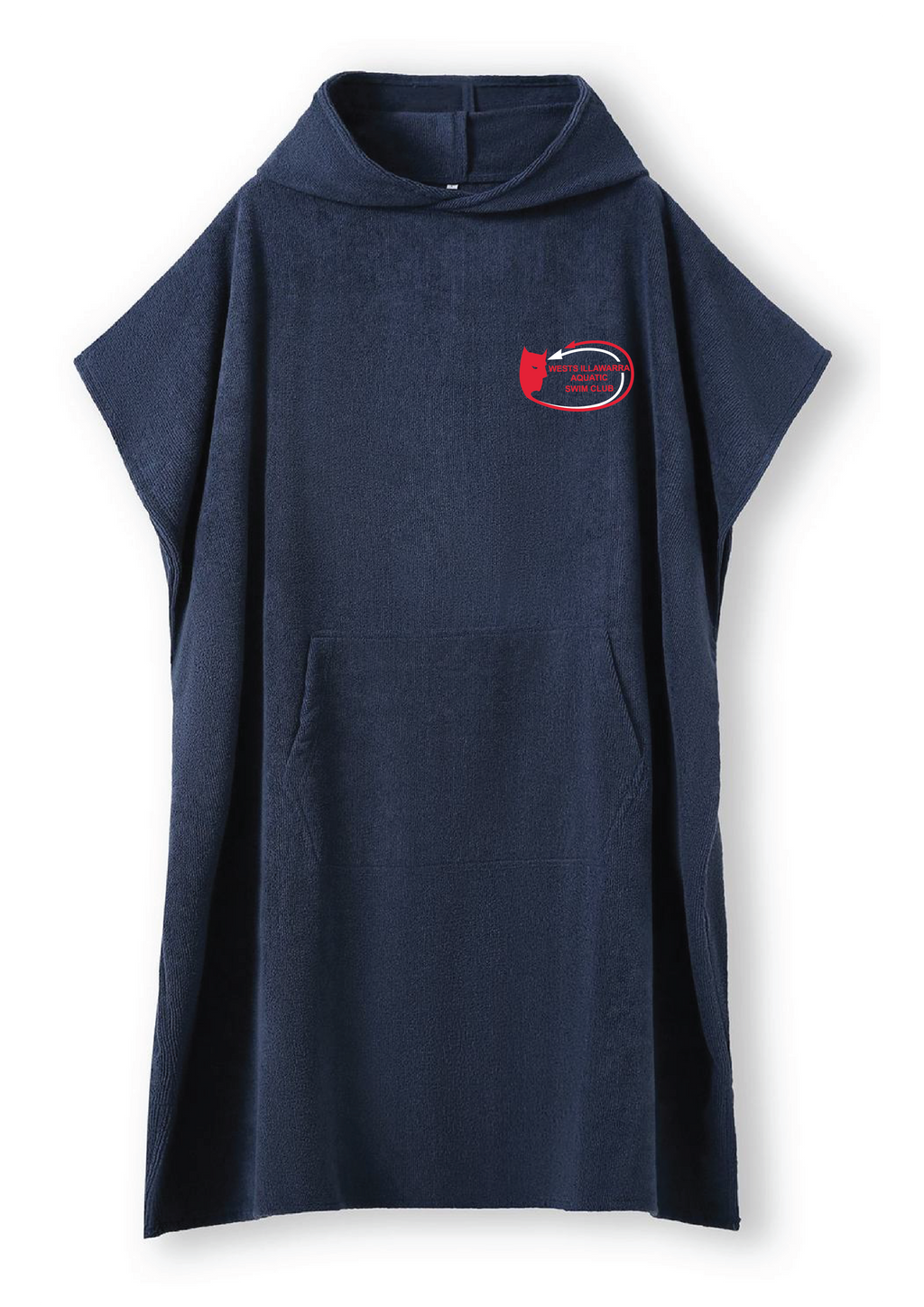WESTS ILLAWARRA SWIM CLUB HOODED TOWEL