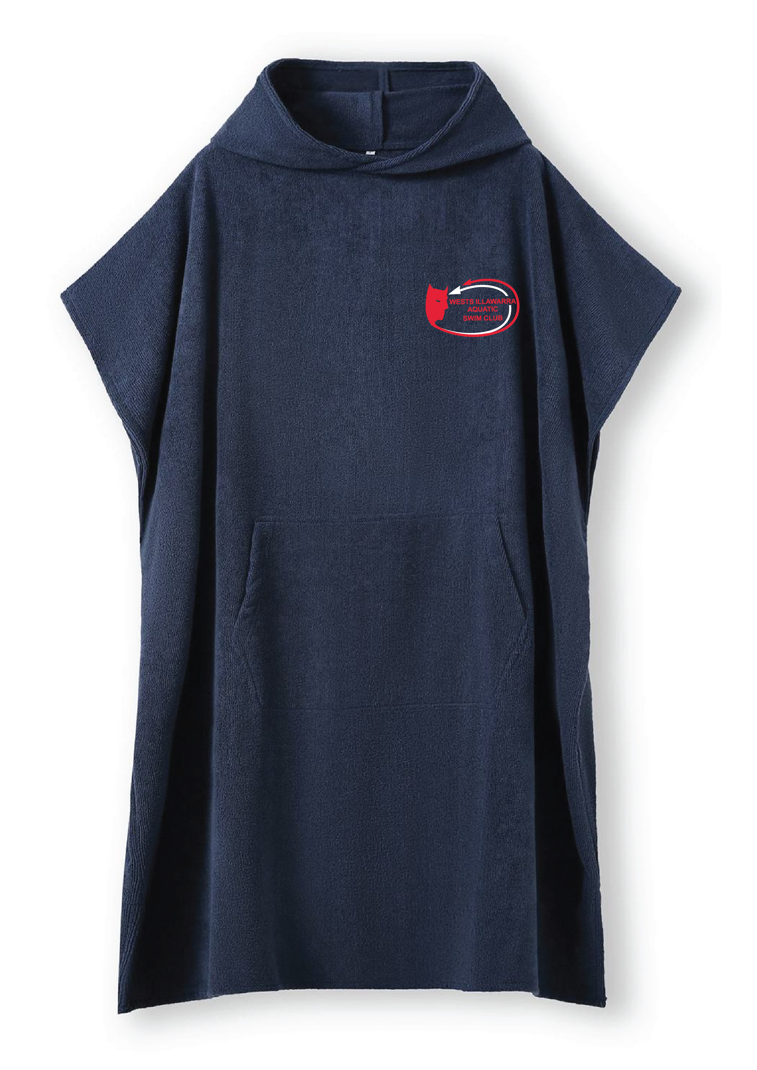 WESTS ILLAWARRA SWIM CLUB HOODED TOWEL