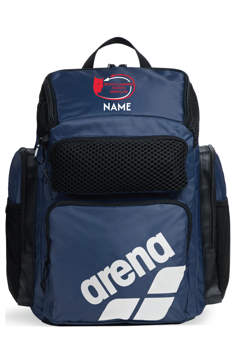 WESTS ILLAWARRA SWIM CLUB BACKPACK - PERSONALISED