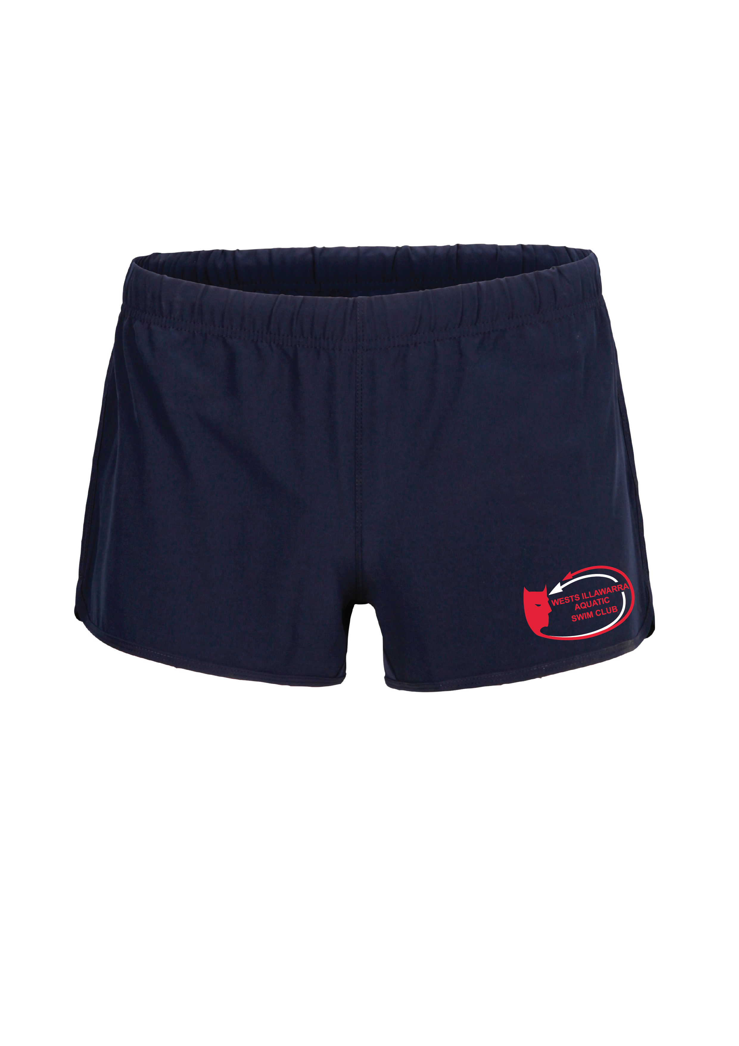 WESTS ILLAWARRA SWIM CLUB SHORTS - WOMENS