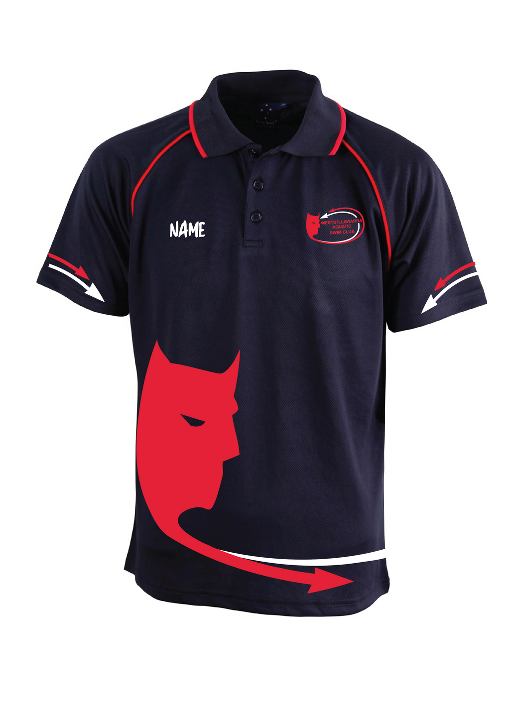 WESTS ILLAWARRA SWIM CLUB POLO - KID'S - UNISEX