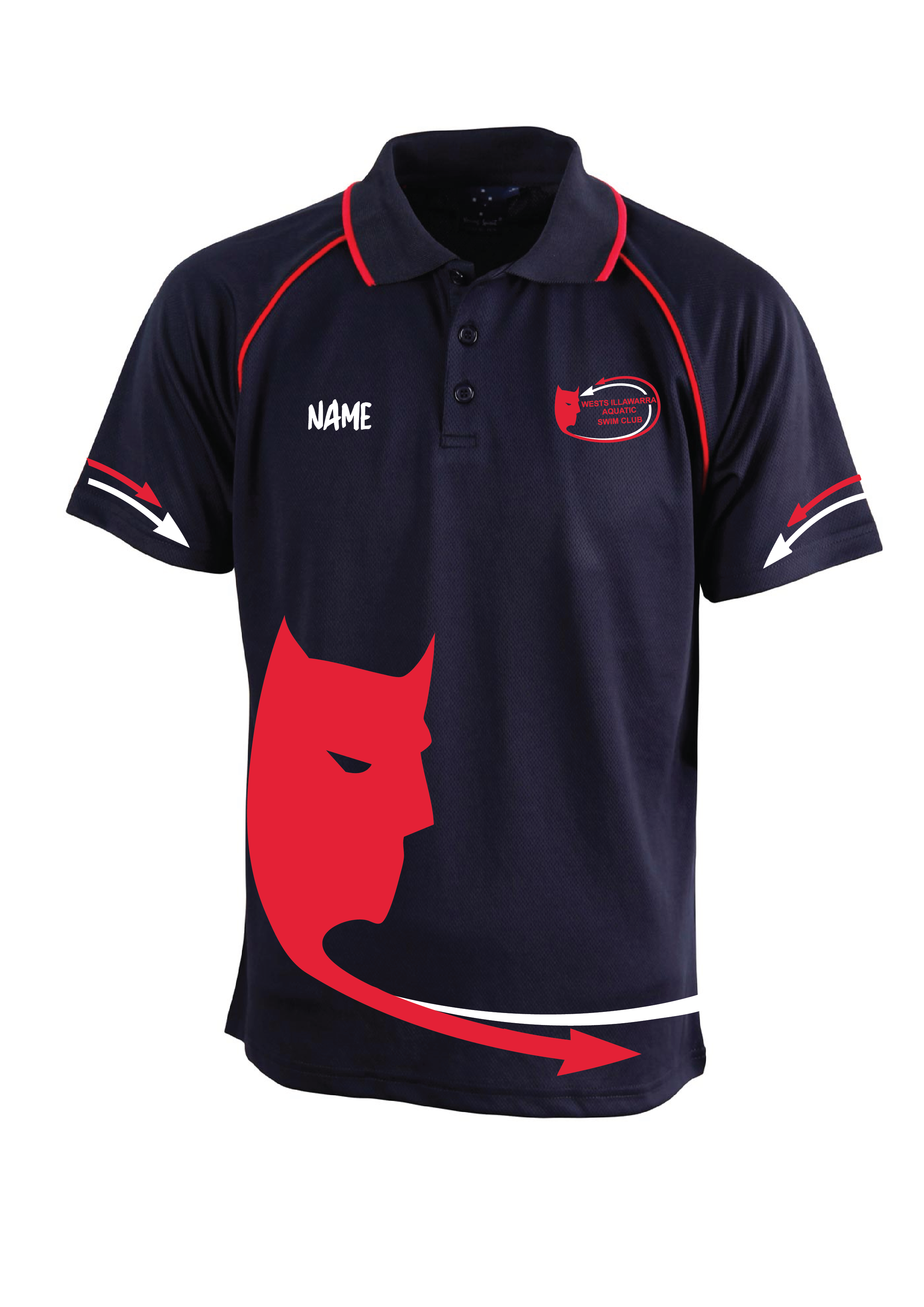 WESTS ILLAWARRA SWIM CLUB POLO - KID'S - UNISEX