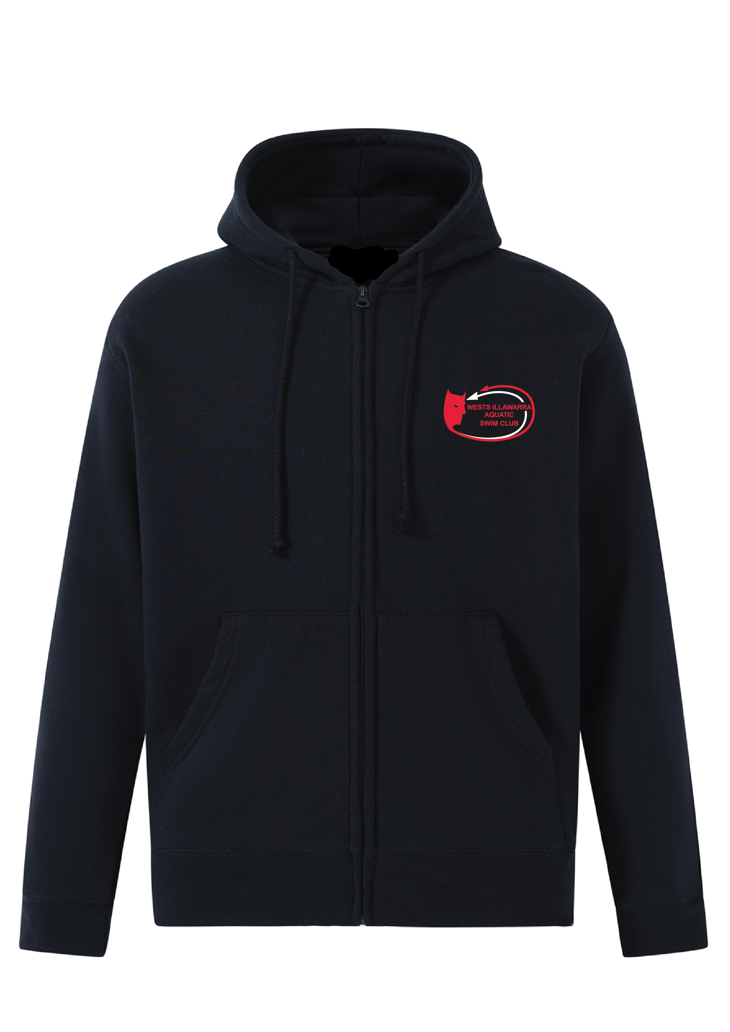 WESTS ILLAWARRA SWIM CLUB ZIP THRU HOODIE - KIDS/UNISEX