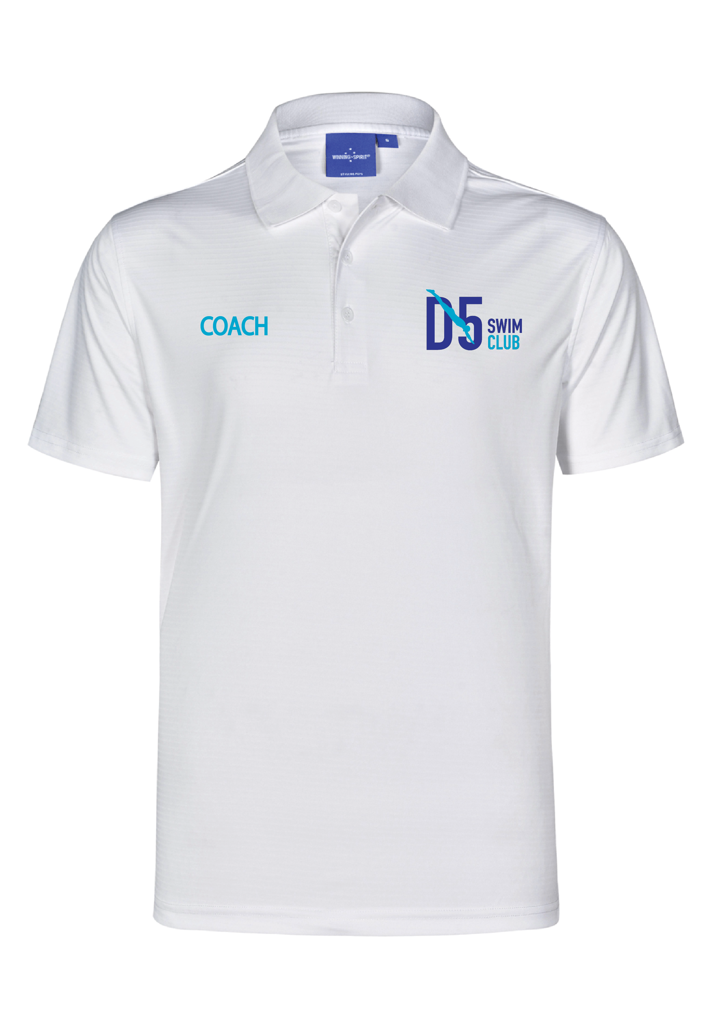 D5 SWIM CLUB COACH POLO - UNISEX