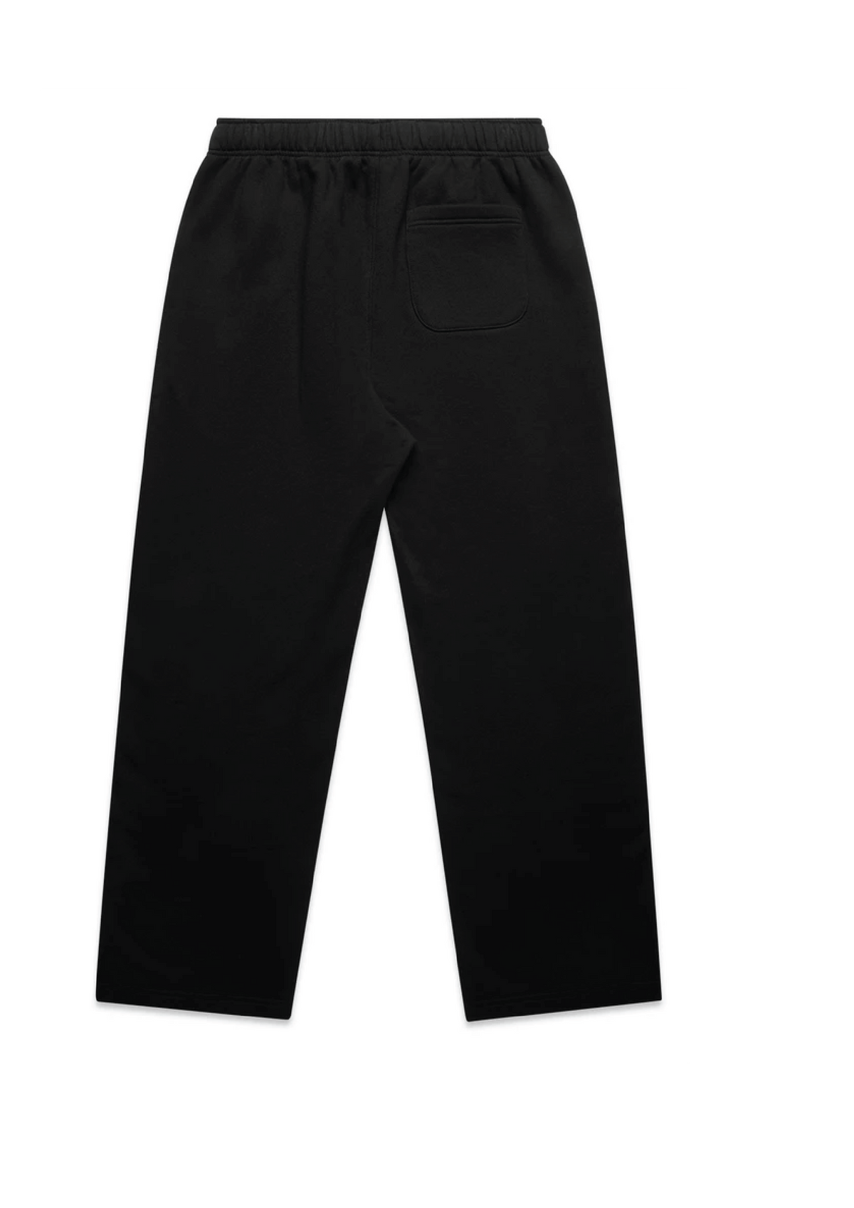 Powerpoints relaxed leg trackpant  - BLACK