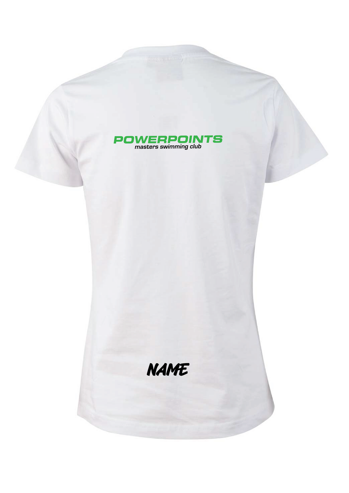 Powerpoints pantone short sleeve tee - Women's- White