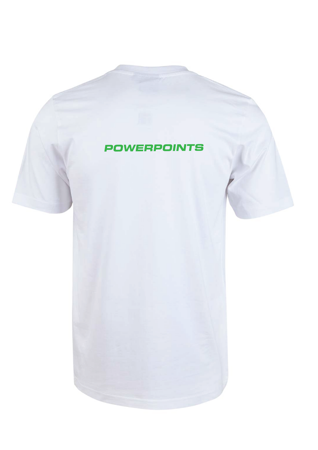 Powerpoints pantone short sleeve tee - Unisex - White