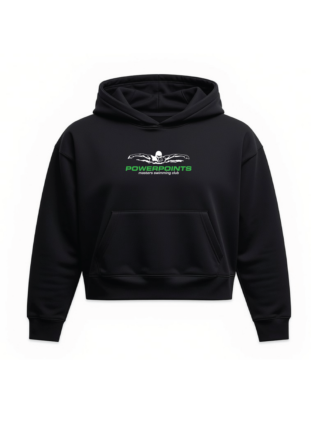 POWERPOINTS CROP HOODIE