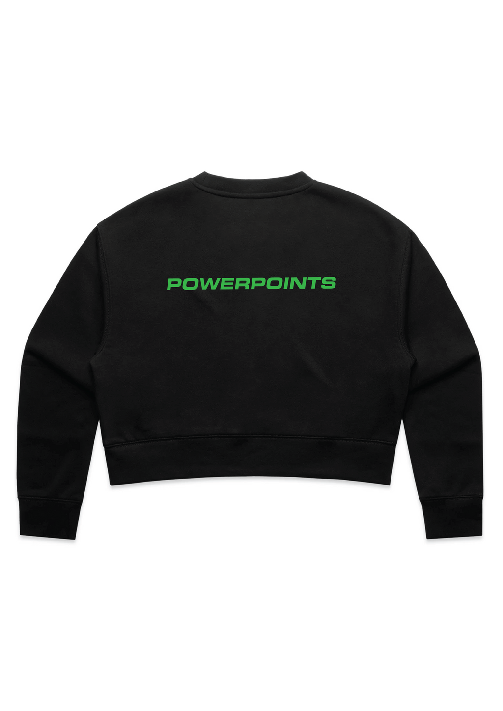 POWERPOINTS CROP SWEAT
