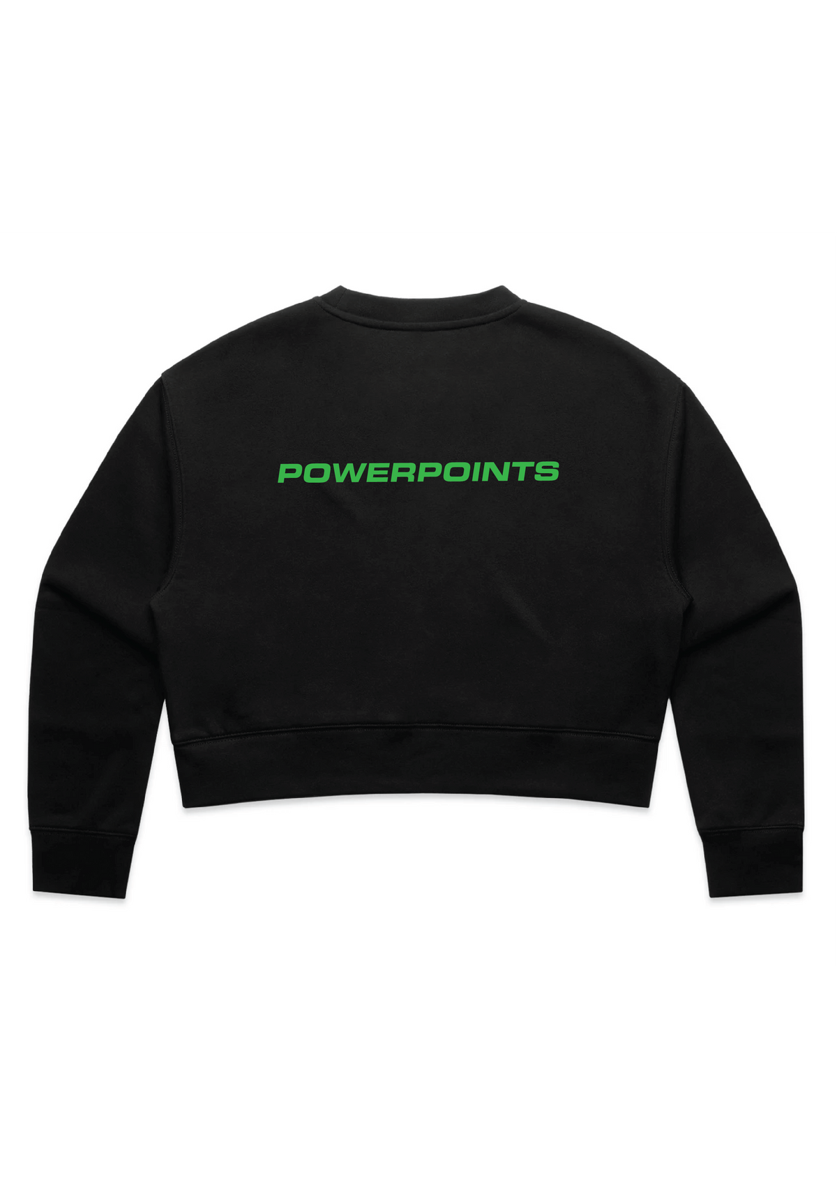 POWERPOINTS CROP SWEAT
