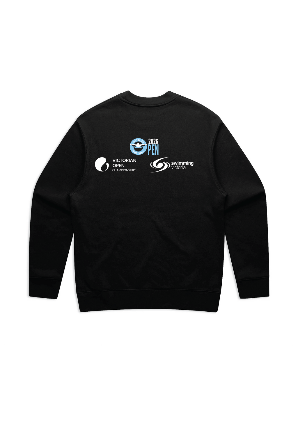 2026 VICTORIAN OPEN SC CHAMPIONSHIP CREW NECK SWEAT BLACK