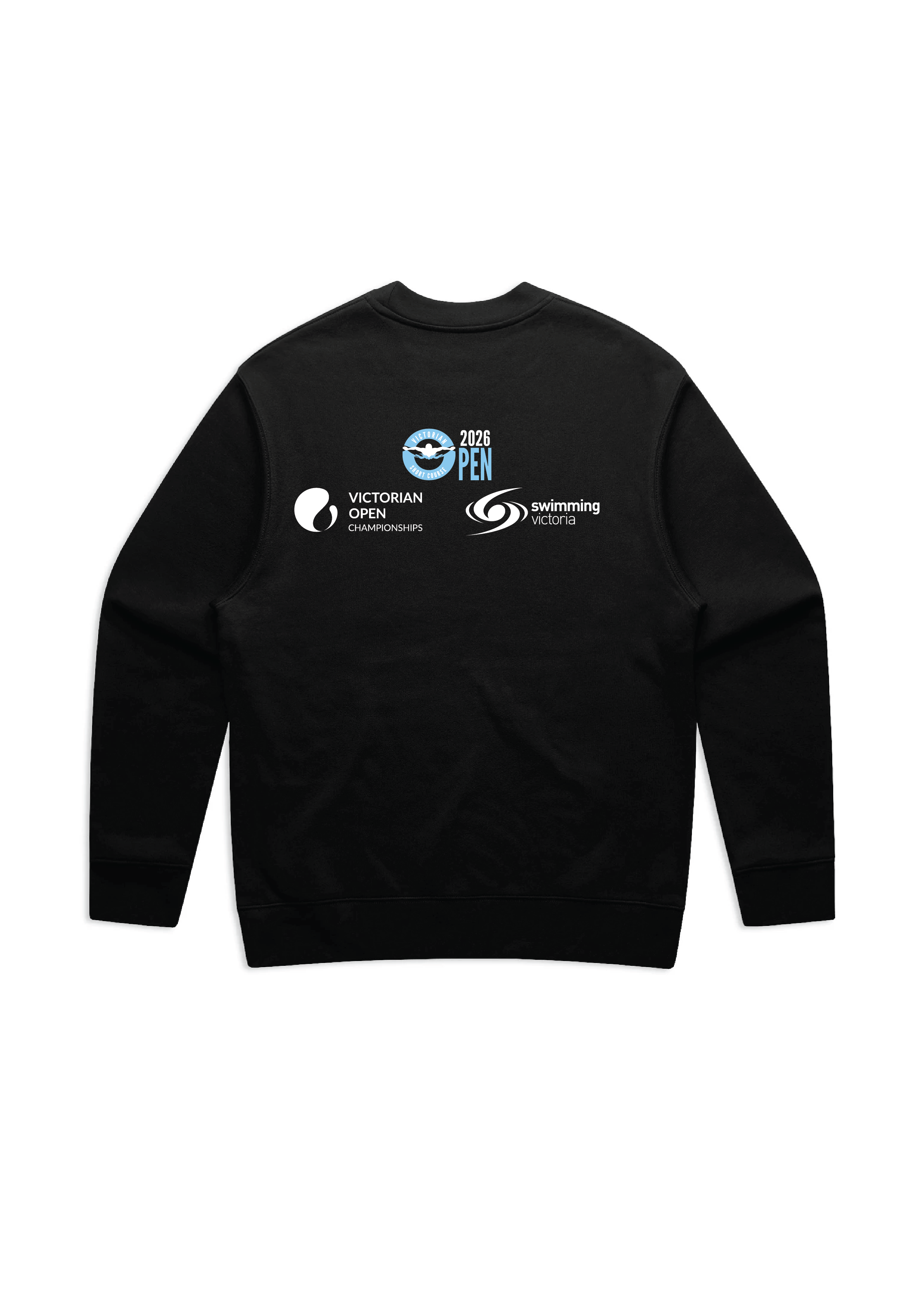 2026 VICTORIAN OPEN SC CHAMPIONSHIP CREW NECK SWEAT BLACK