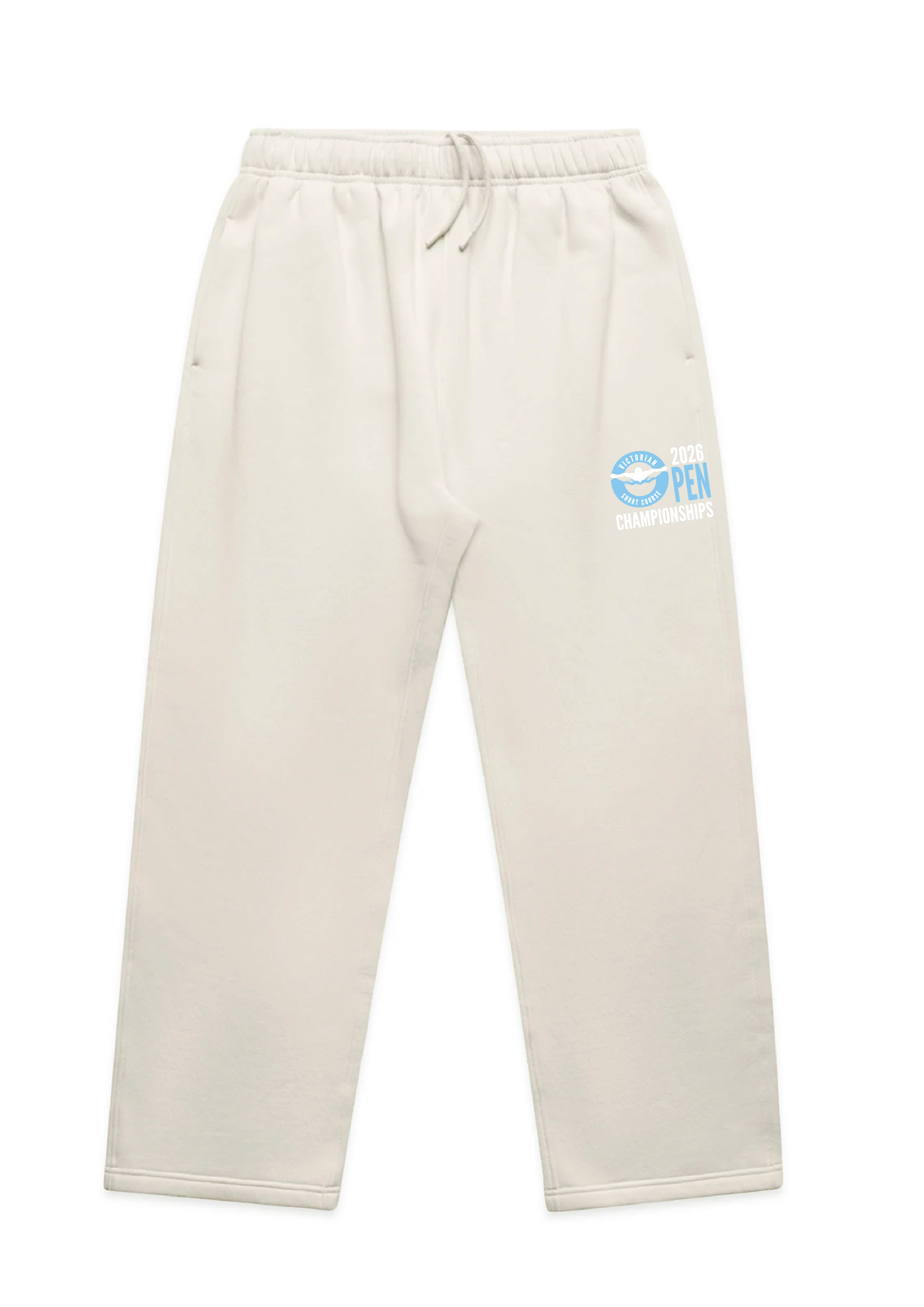 2026 VICTORIAN OPEN SC CHAMPIONSHIP RELAXED LEG TRACKPANT - BONE
