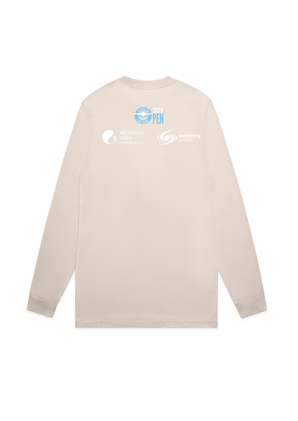 2026 VICTORIAN OPEN SC CHAMPIONSHIP LONG SLEEVE TEE  - UNISEX BONE