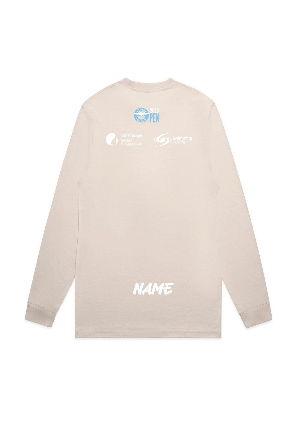 2026 VICTORIAN OPEN SC CHAMPIONSHIP LONG SLEEVE TEE  - UNISEX BONE
