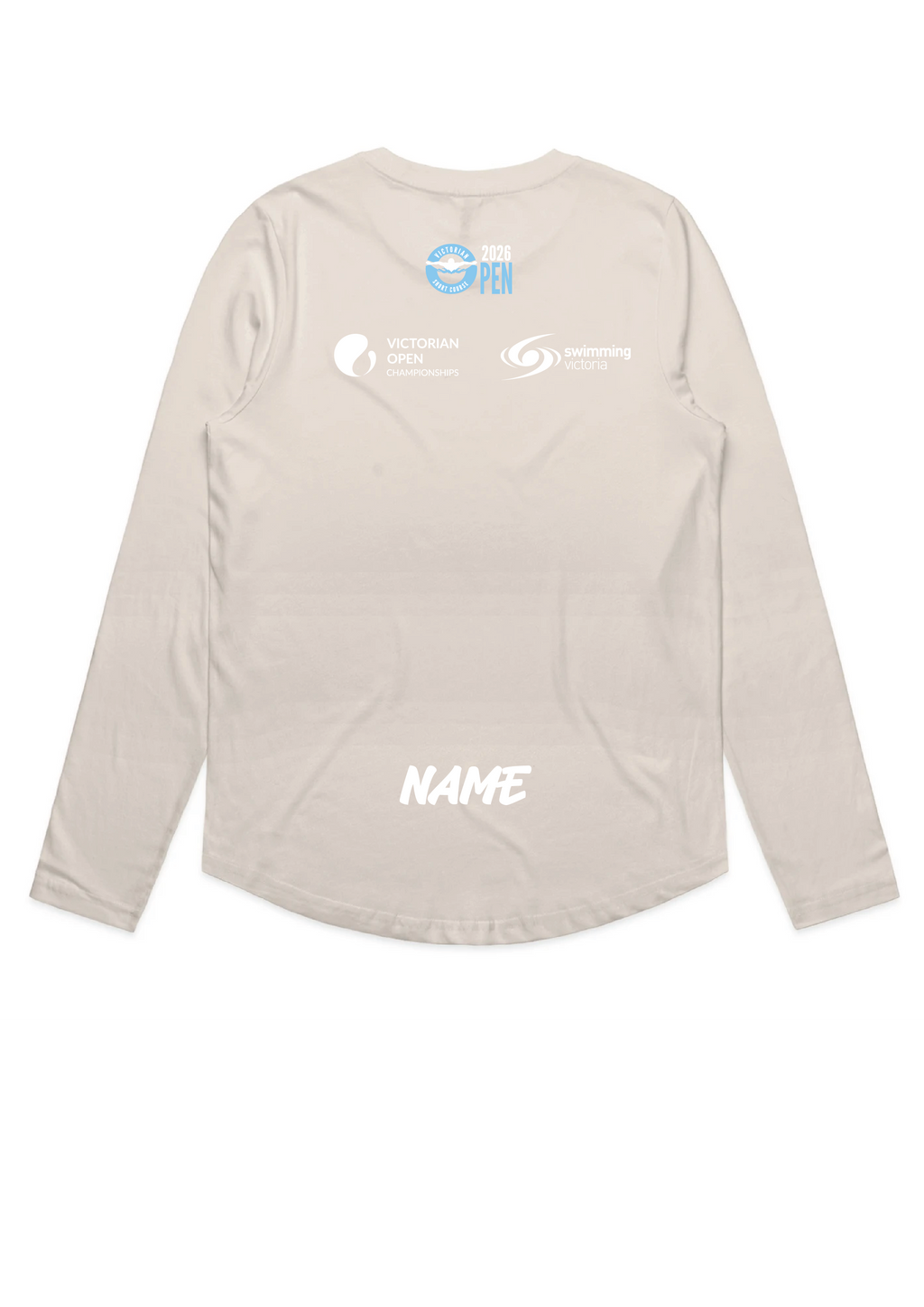 2026 VICTORIAN OPEN SC CHAMPIONSHIP LONG SLEEVE TEE  - WOMENS BONE