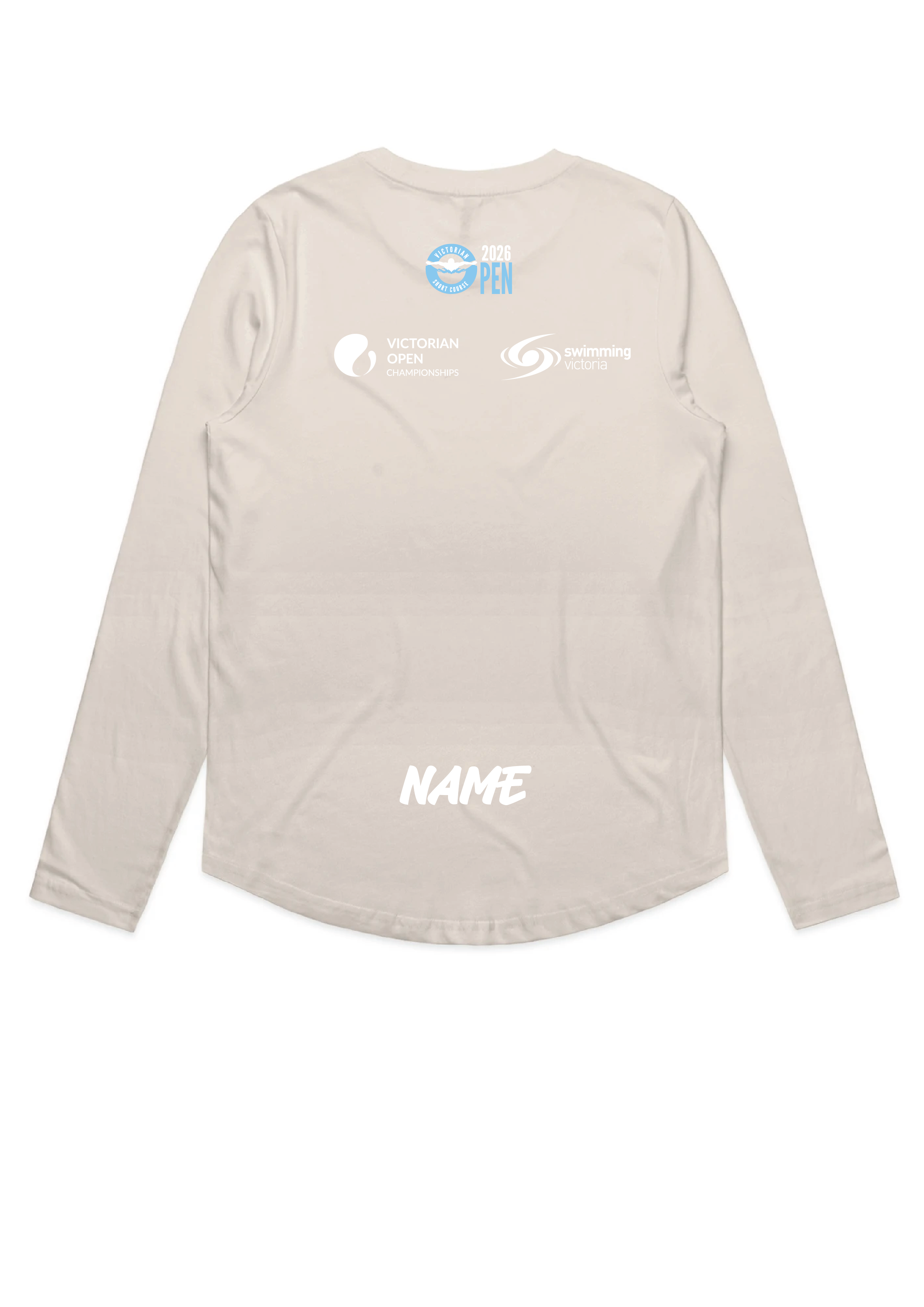 2026 VICTORIAN OPEN SC CHAMPIONSHIP LONG SLEEVE TEE  - WOMENS BONE