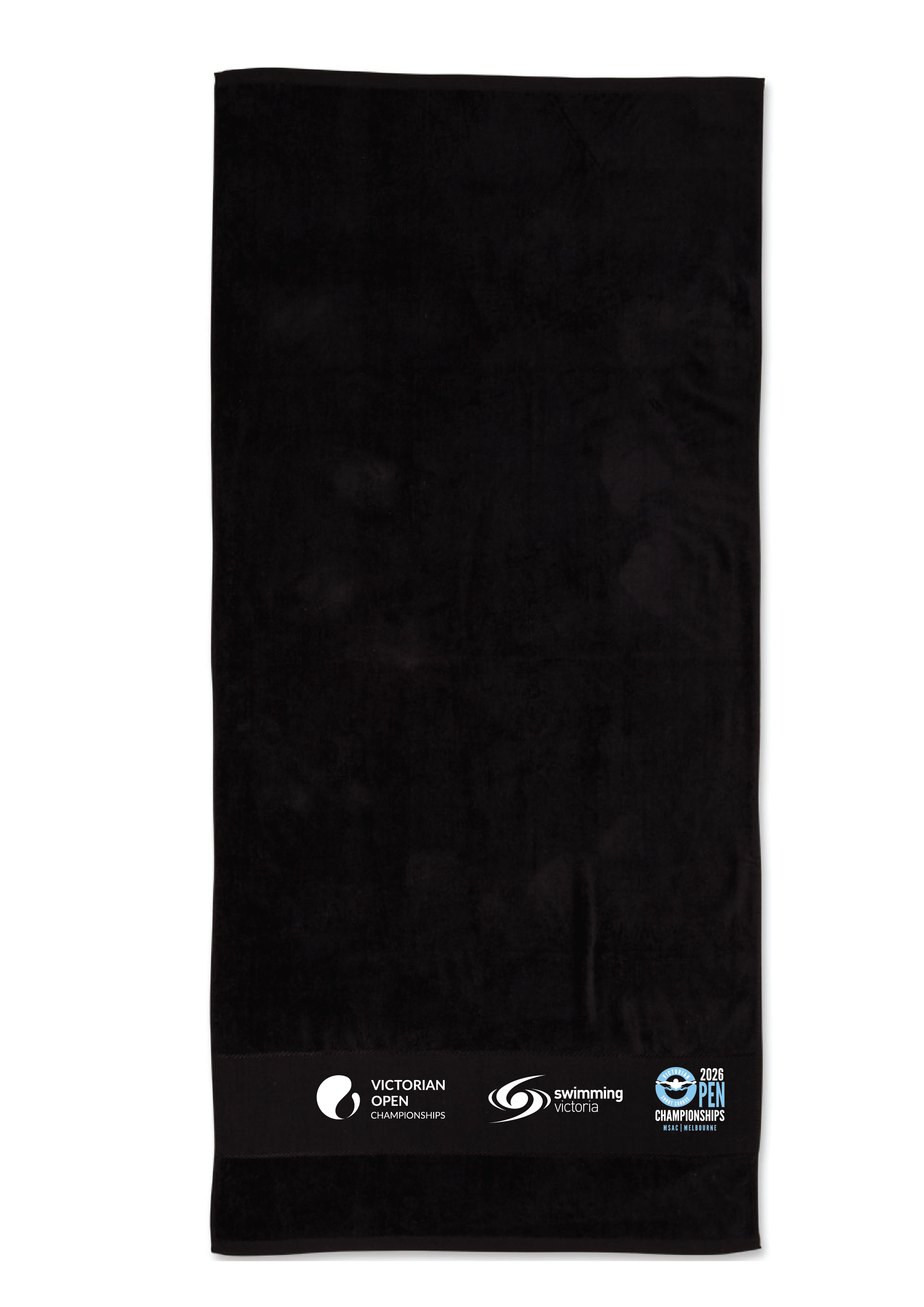 2026 VICTORIAN OPEN SC CHAMPIONSHIP TOWEL - BLACK