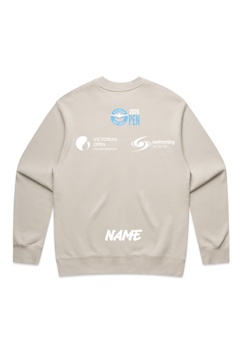 2026 VICTORIAN OPEN SC CHAMPIONSHIP CREW NECK SWEAT BONE
