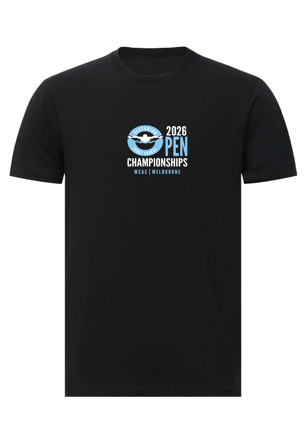 2026 VICTORIAN OPEN SC CHAMPIONSHIP TEE - UNISEX - BLACK