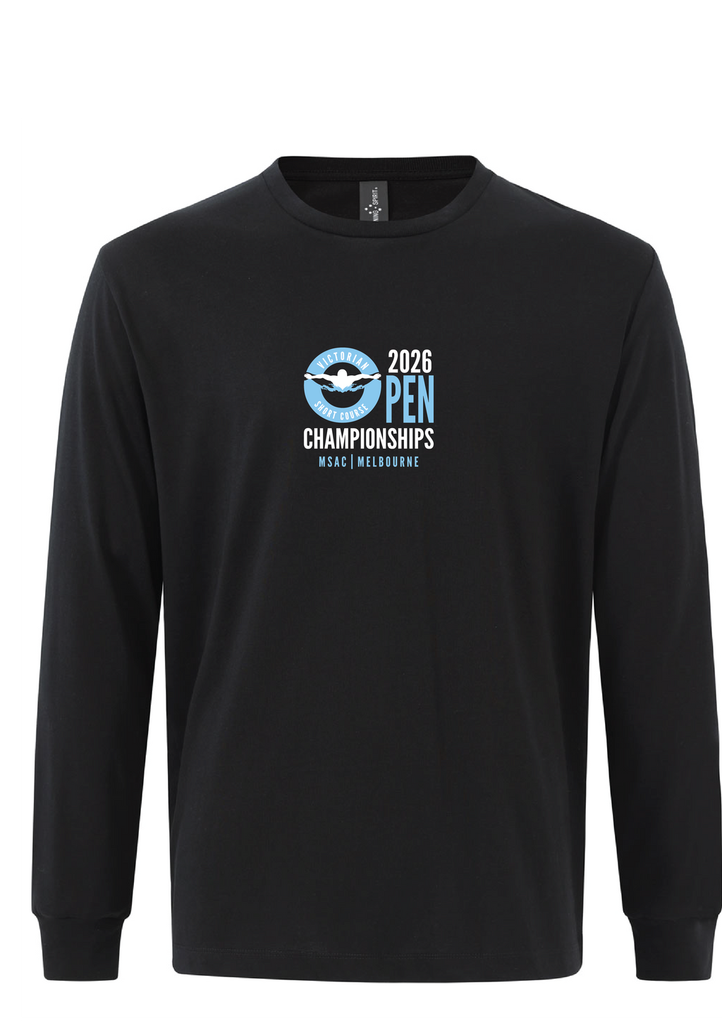 2026 VICTORIAN OPEN SC CHAMPIONSHIP LONG SLEEVE TEE  - UNISEX BLACK