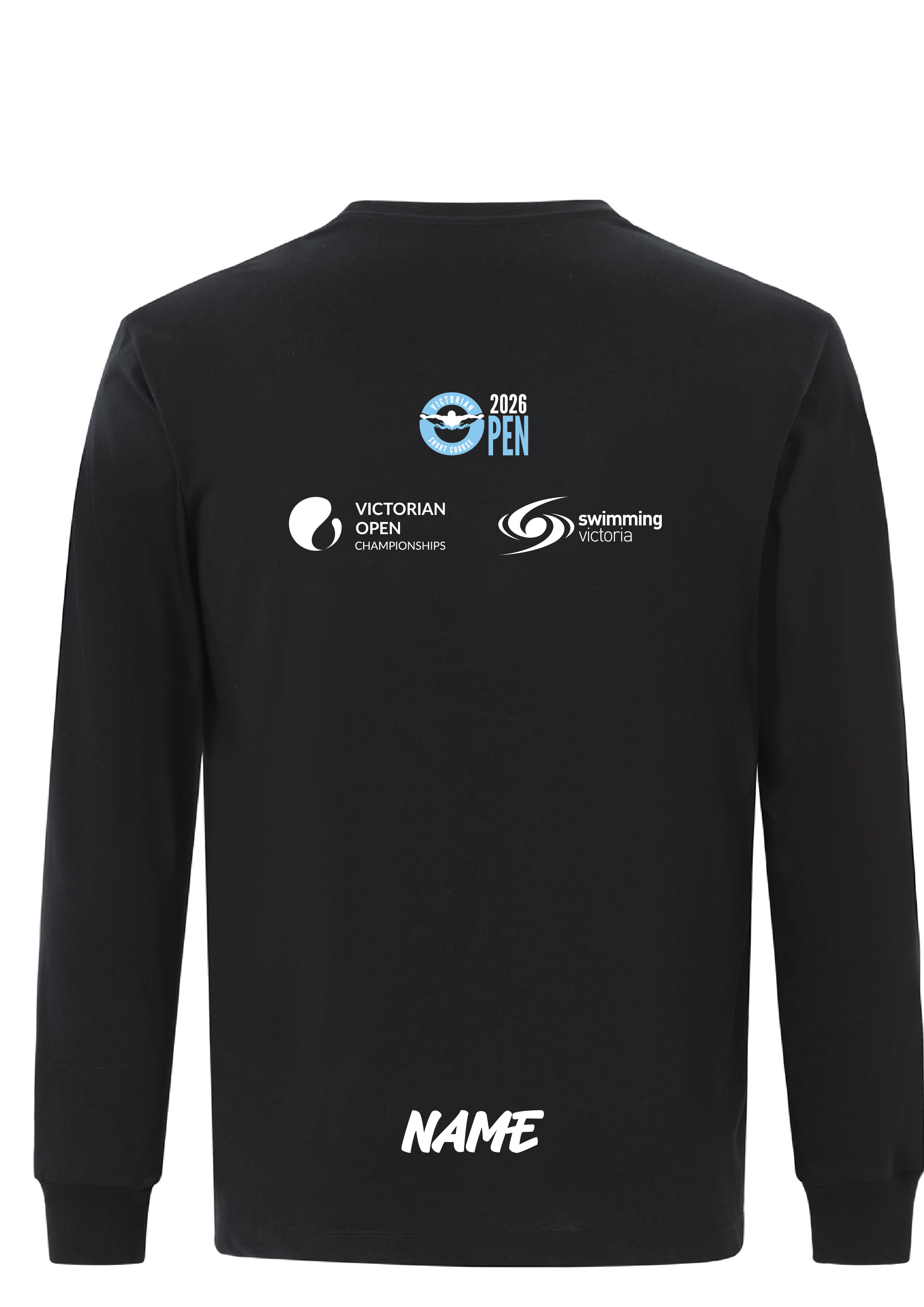 2026 VICTORIAN OPEN SC CHAMPIONSHIP LONG SLEEVE TEE  - UNISEX BLACK