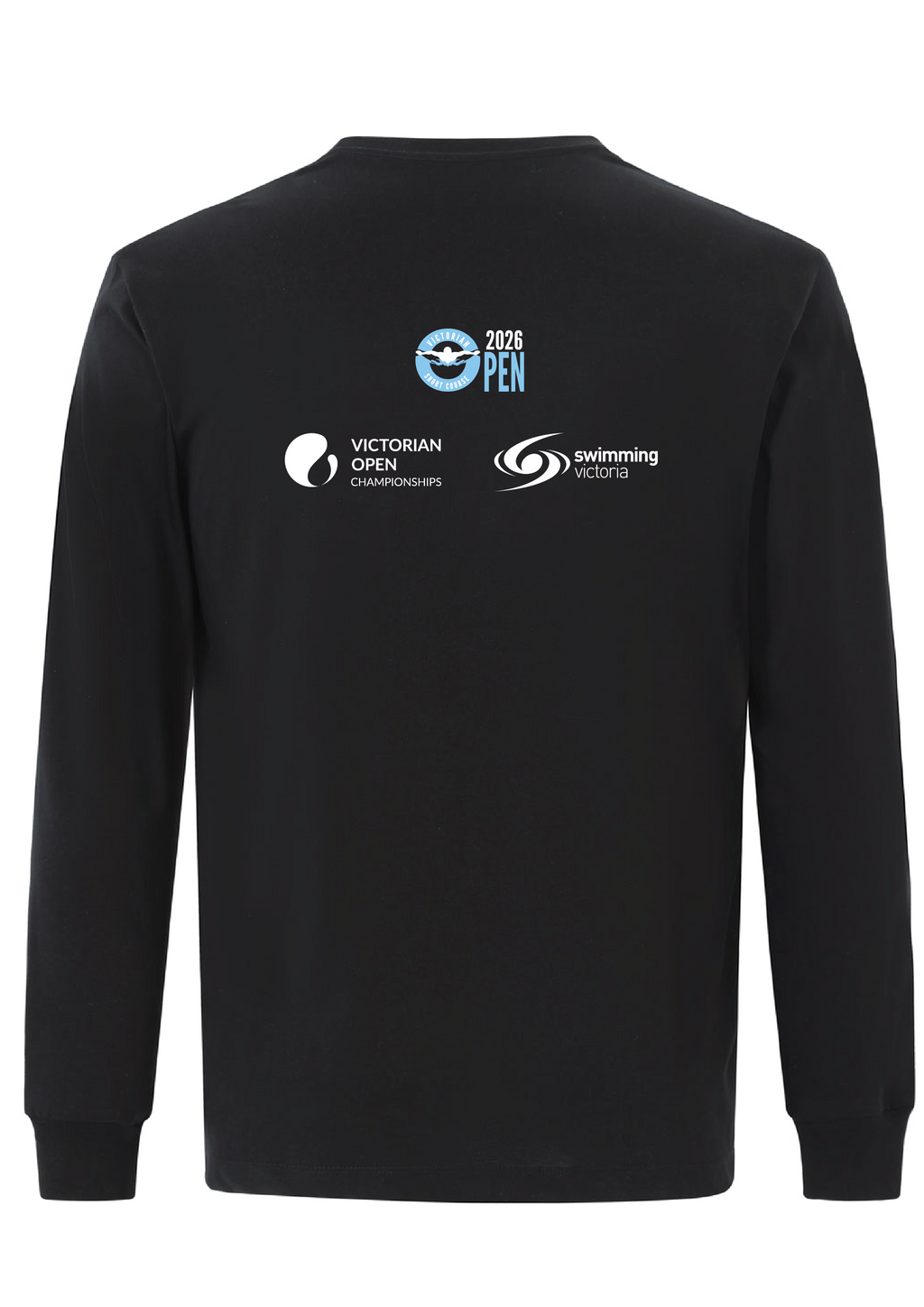 2026 VICTORIAN OPEN SC CHAMPIONSHIP LONG SLEEVE TEE  - UNISEX BLACK