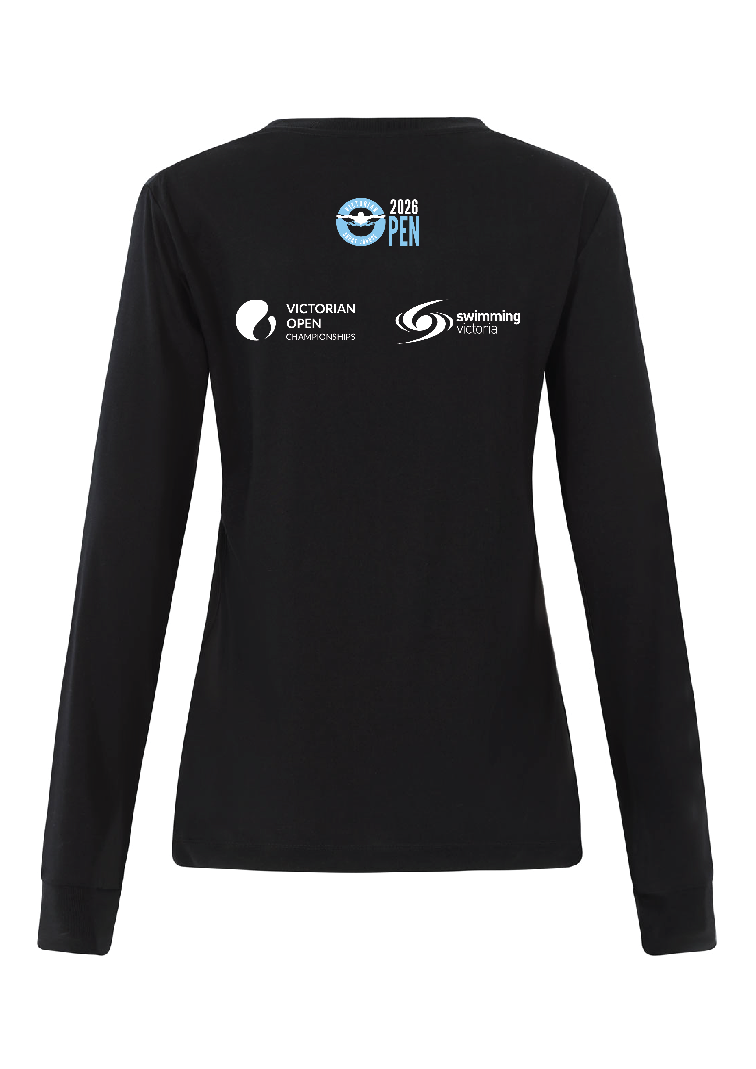 2026 VICTORIAN OPEN SC CHAMPIONSHIP LONG SLEEVE TEE  - WOMENS BLACK