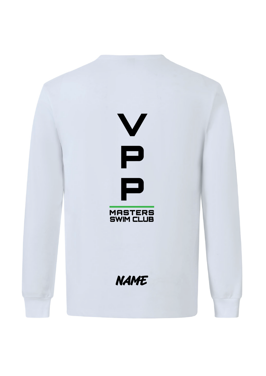 POWERPOINTS  VPP LONG SLEEVE TEE  - UNISEX WHITE