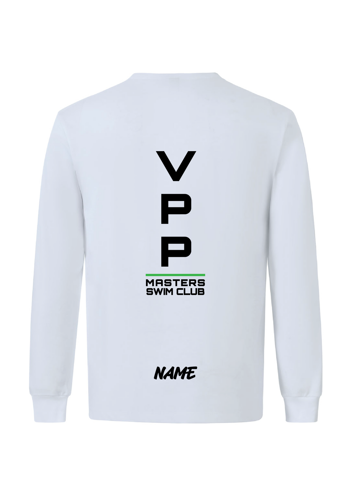 POWERPOINTS  VPP LONG SLEEVE TEE  - UNISEX WHITE