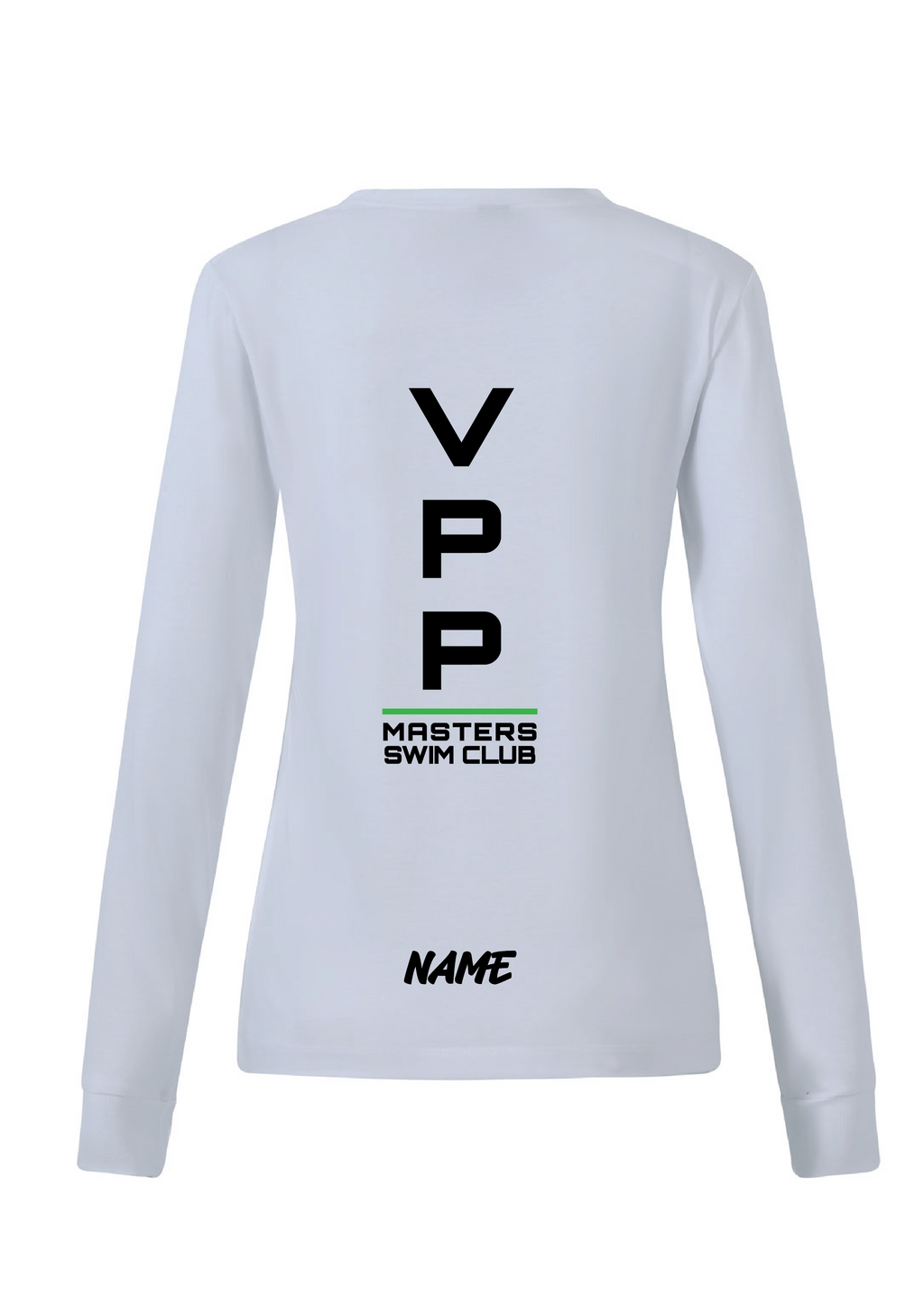 POWERPOINTS VPP LONG SLEEVE TEE  - WOMENS WHITE