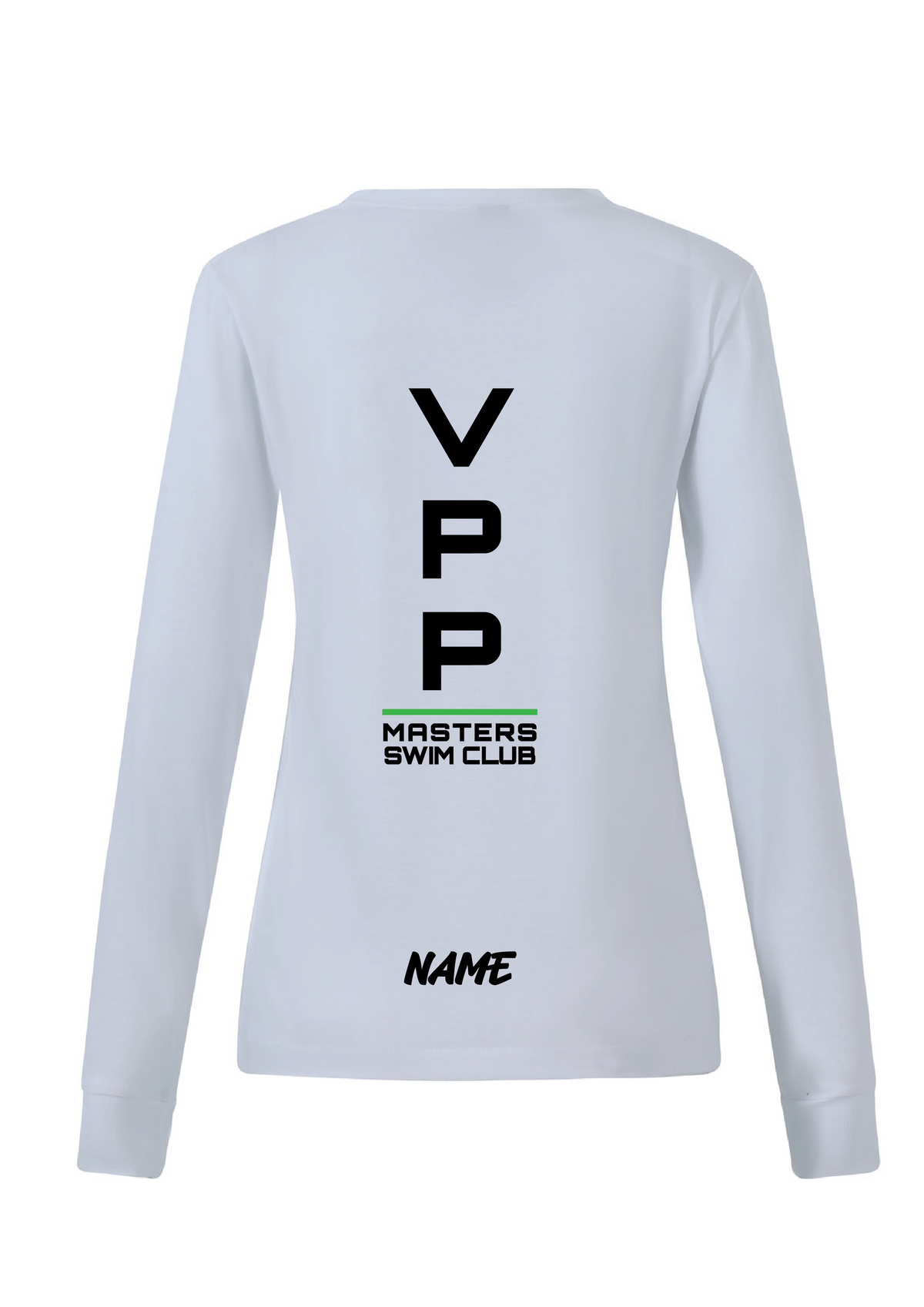 POWERPOINTS VPP LONG SLEEVE TEE  - WOMENS WHITE