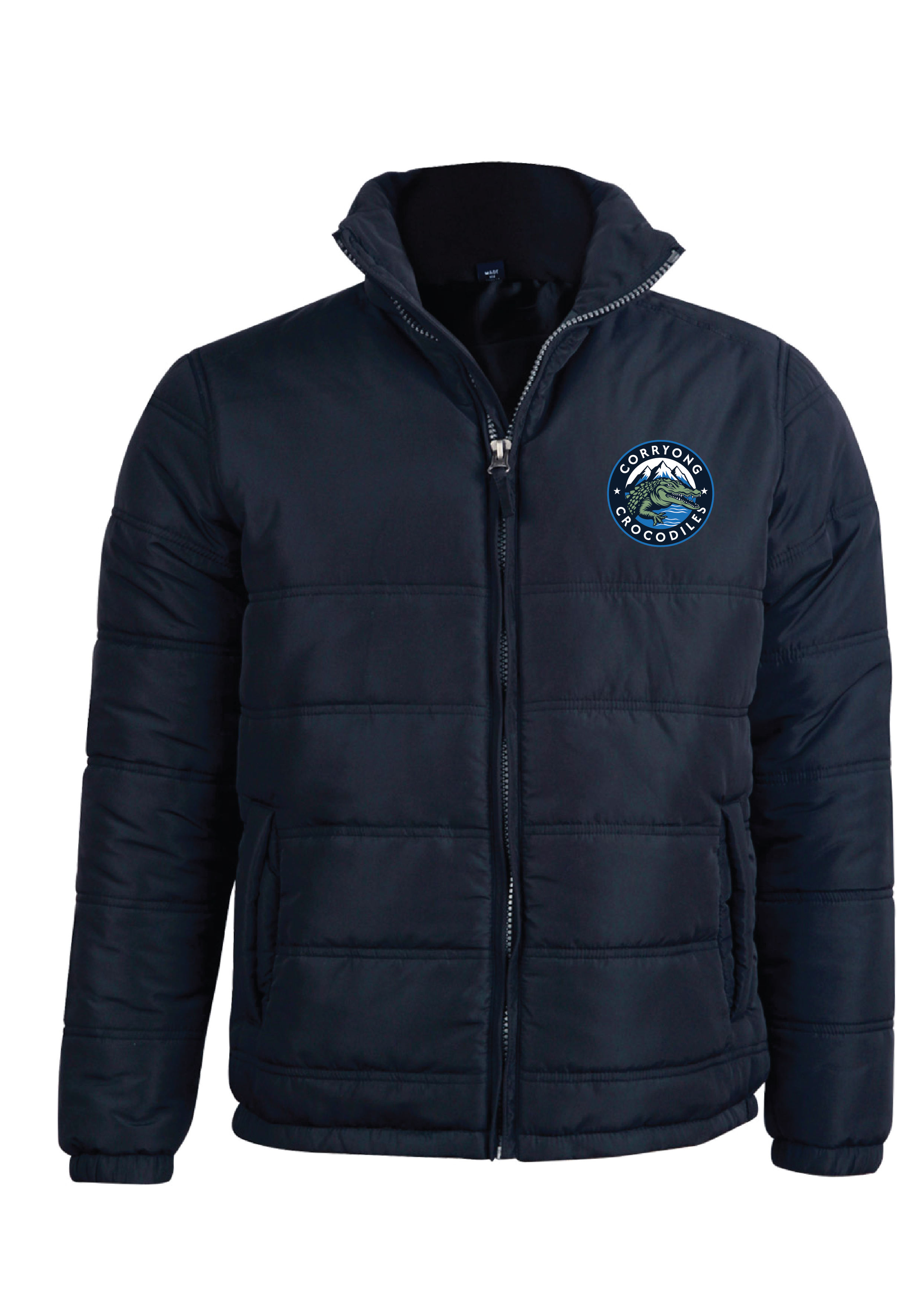 CORRYONG SWIM CLUB PUFFA JACKET - NAVY