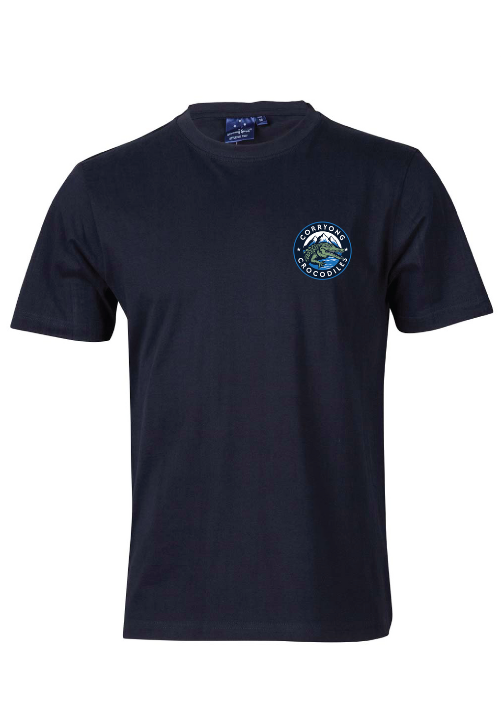 CORRYONG SWIM CLUB SHORT SLEEVE TEE - NAVY