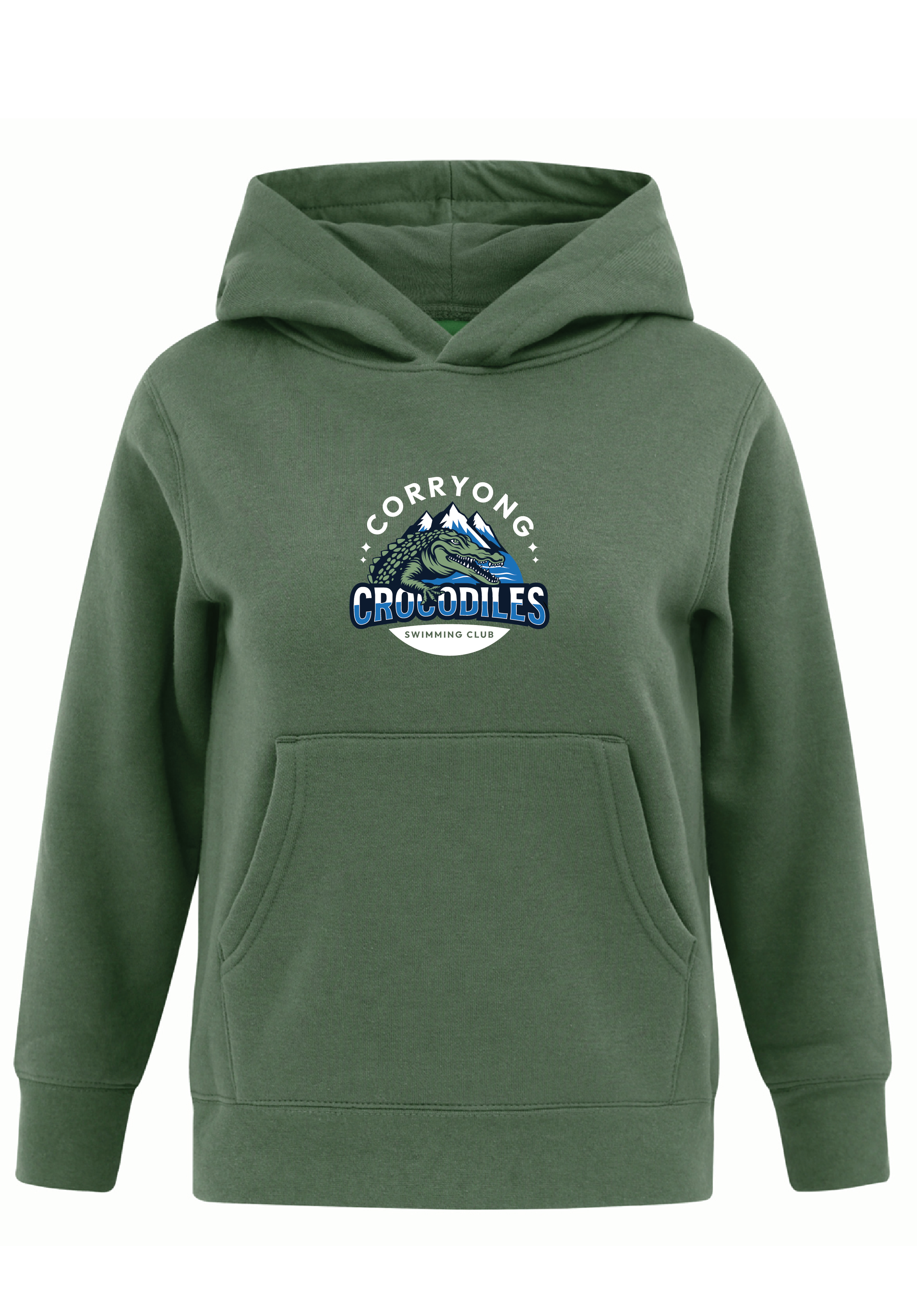 CORRYONG SWIM CLUB HOODIE - KHAKI