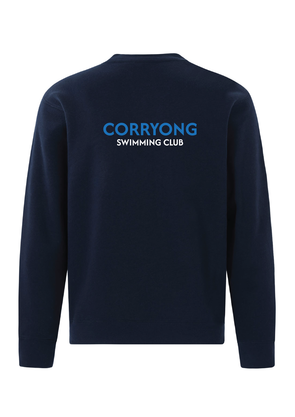 CORRYONG SWIM CLUB SWEAT TOP - NAVY
