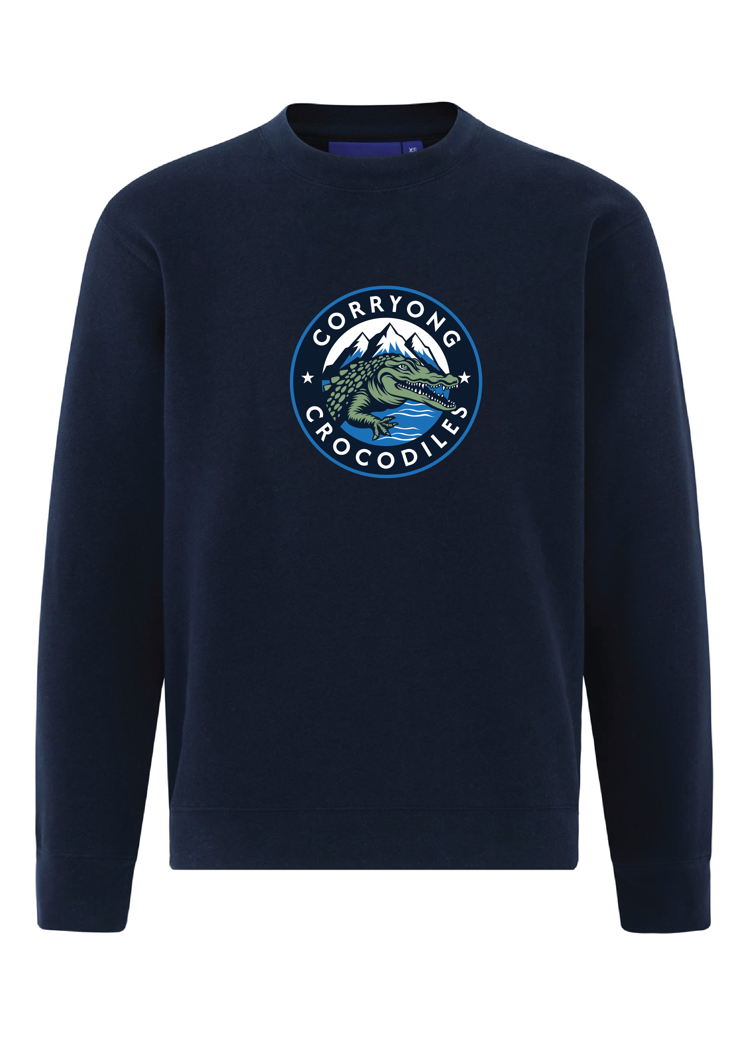 CORRYONG SWIM CLUB SWEAT TOP - NAVY