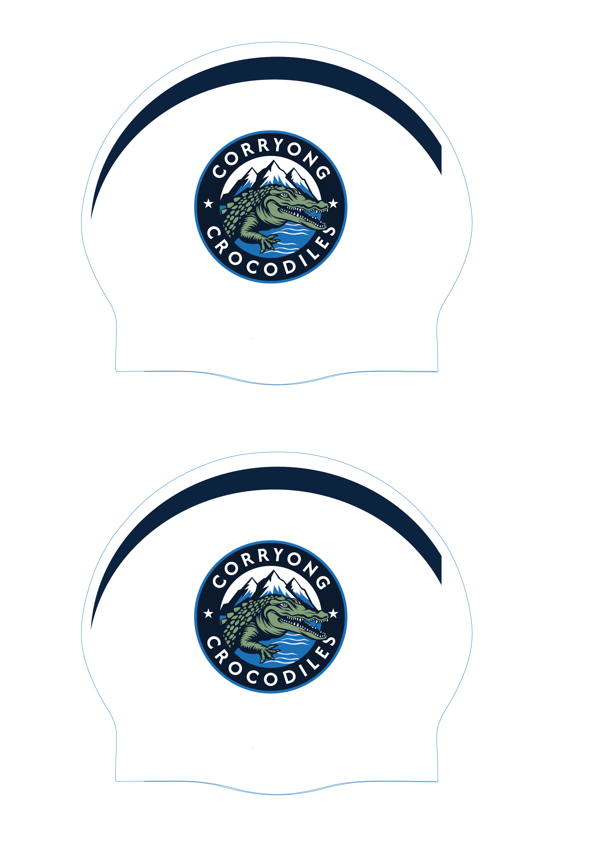 CORRYONG SWIM CLUB SILICONE SWIM CAP - PRE ORDER