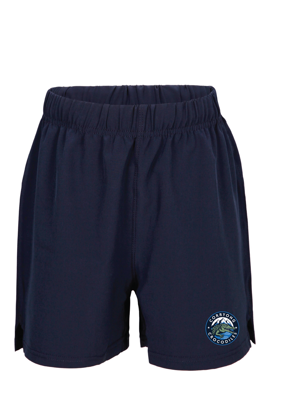 CORRYONG SWIM CLUB 4 X STRETCH  SHORTS - Kids & Unisex- Navy