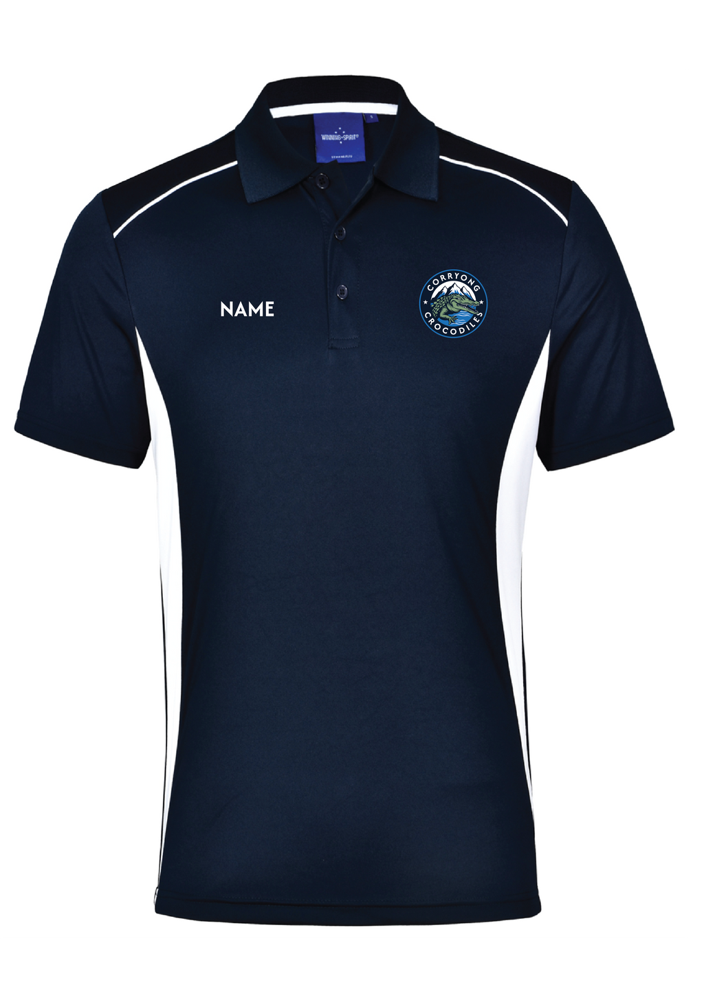 CORRYONG SWIM CLUB SHORT SLEEVE POLO - WOMEN'S