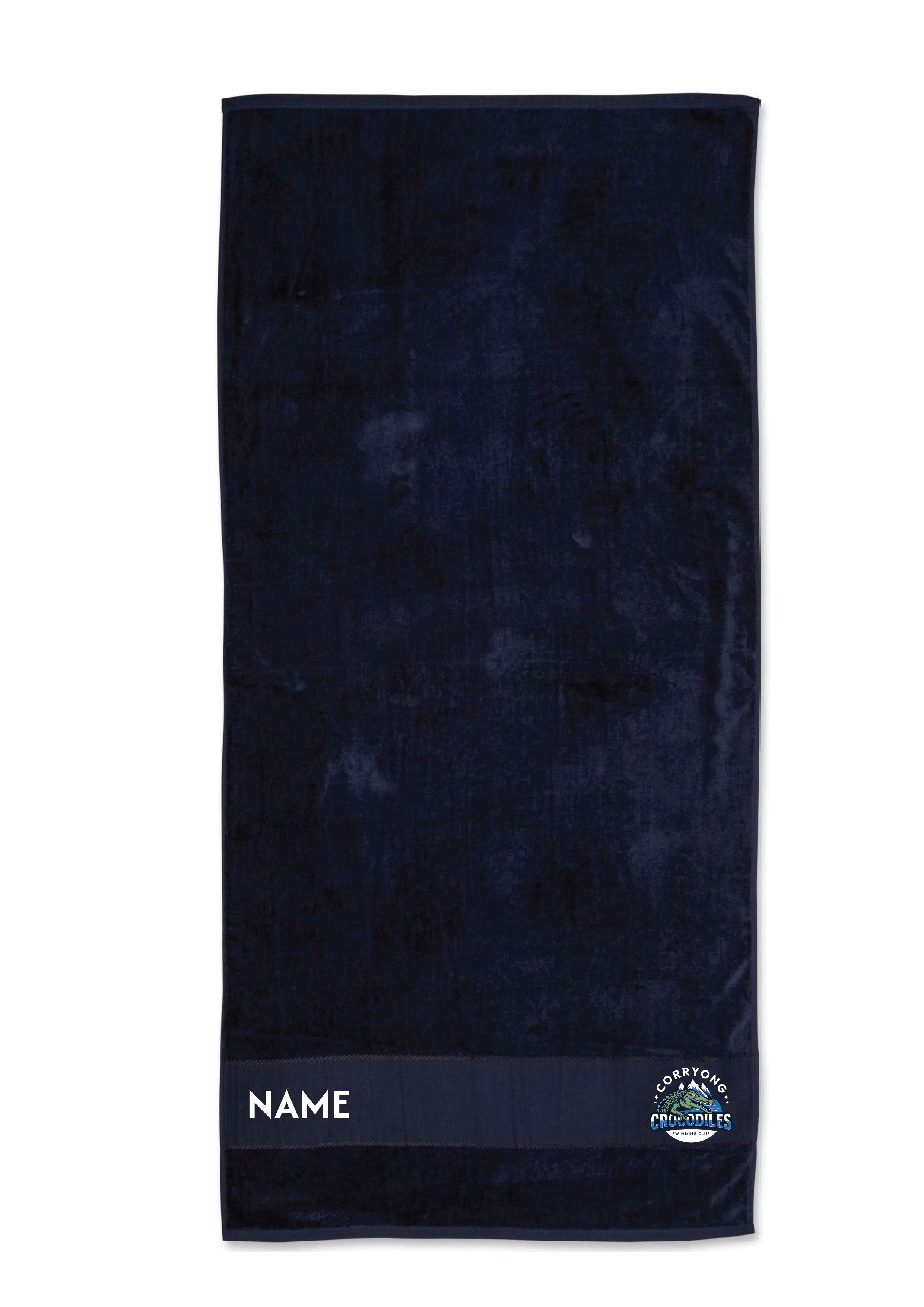 CORRYONG SWIM CLUB  TOWEL - Navy