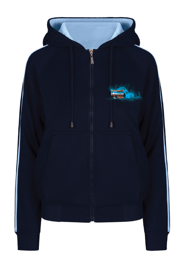 2024 Victorian Country SC Championships Stripe Sleeve Fleece Jacket Navy/Blue