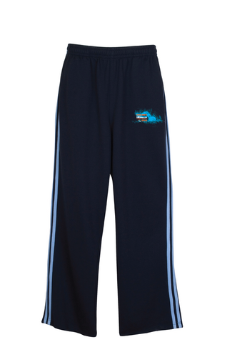 2024 Victorian Country SC Championships Side Stripe Fleece Trackpant Navy/Blue