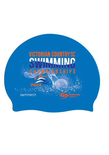 2024 Victorian Country SC Championships Silicone Swim Cap