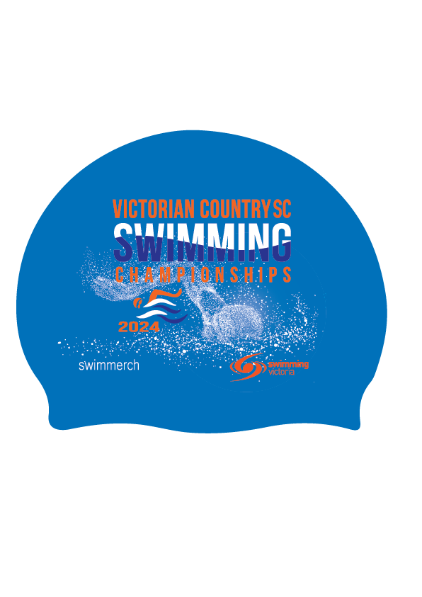 2024 Victorian Country SC Championships Silicone Swim Cap