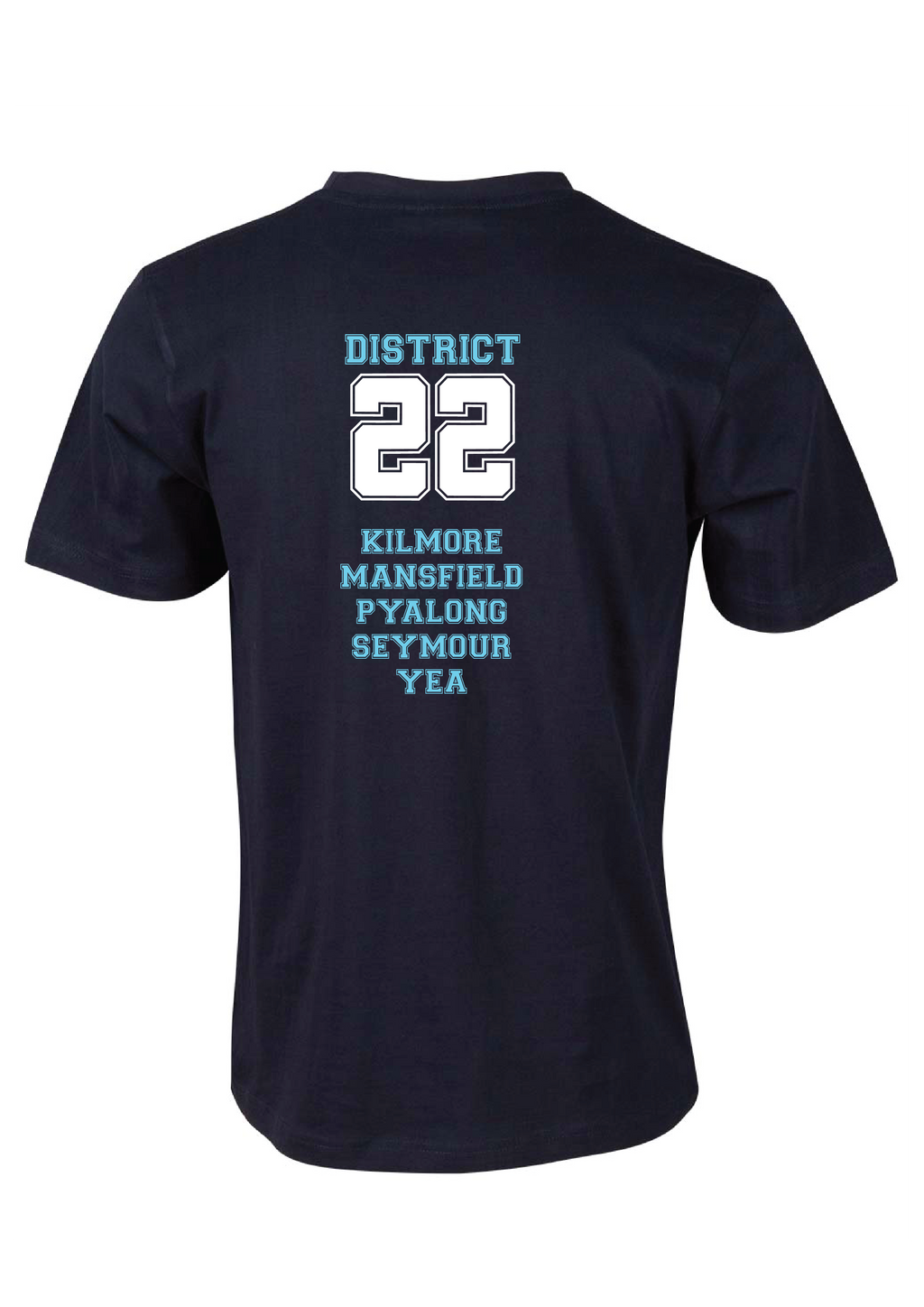 D22 - HUME & UPPER GOULBURN DISTRICT TEE available for pick up at MSAC