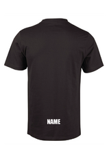 Diving ) Noun) short sleeve cotton tee - black