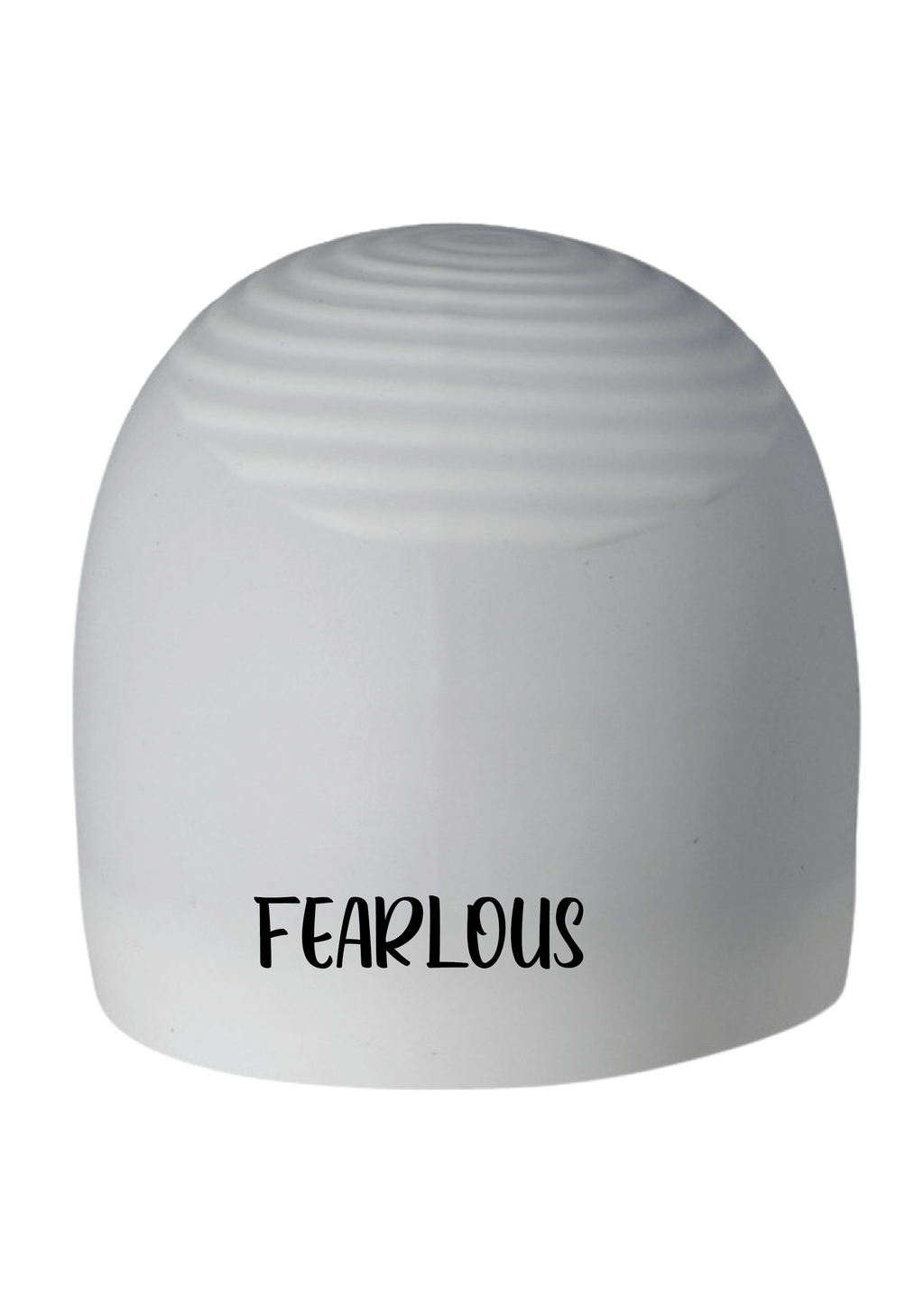 Wave Swim Caps by Fearlous - White