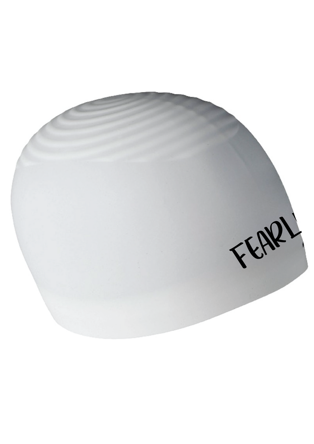 Wave Swim Caps by Fearlous - White